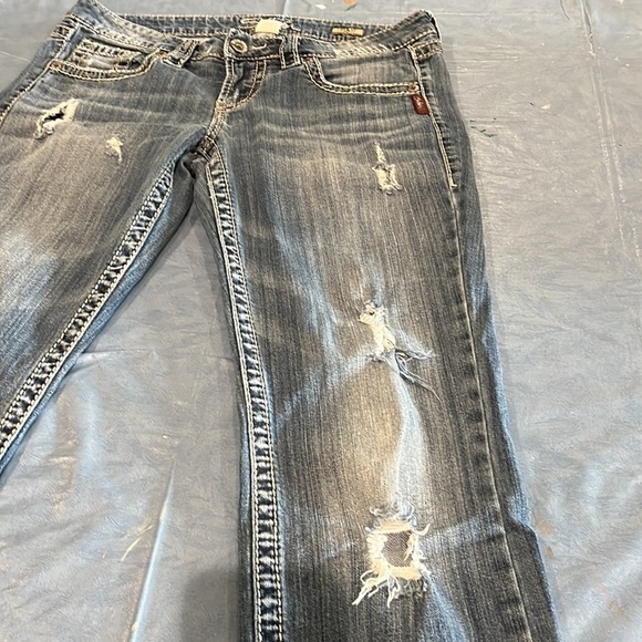 Women’s silver jeans, Lola 17 size 29 - Picture 3 of 12